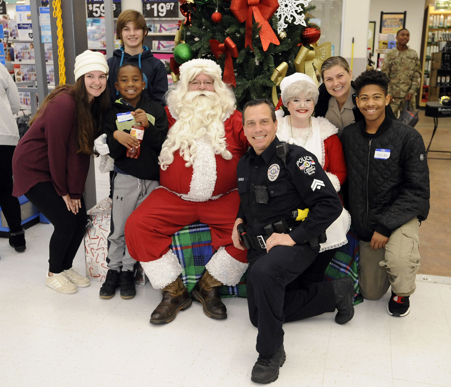 Cops & Kids Christmas shopping